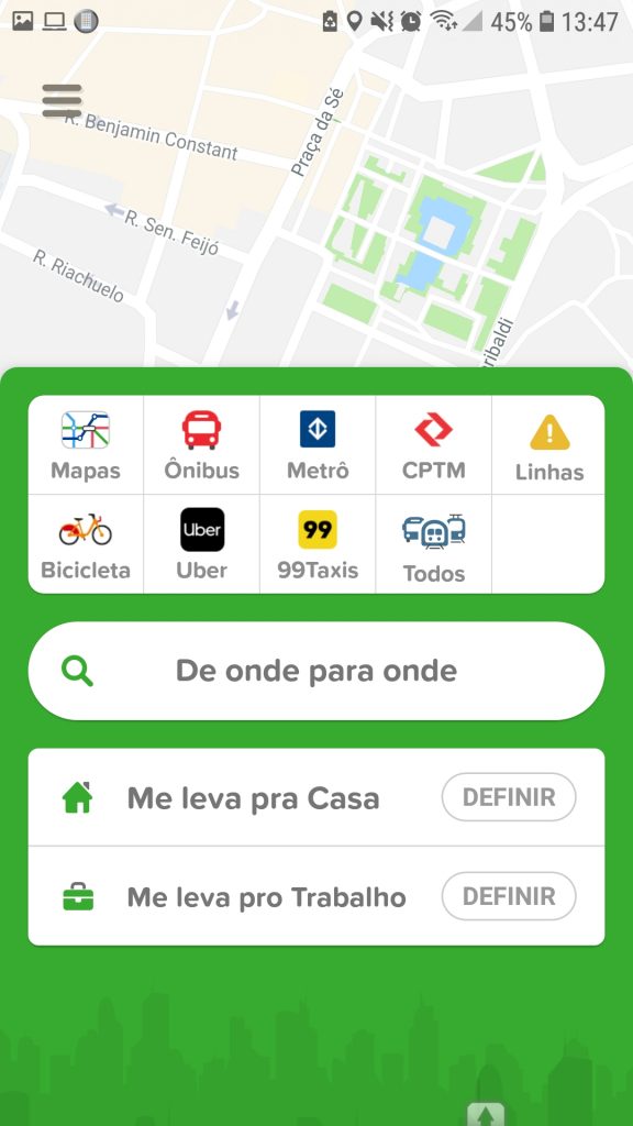 Screenshot 20190121 134742 Citymapper 576x1024 - 8 apps de mobilidade pra você não se perder