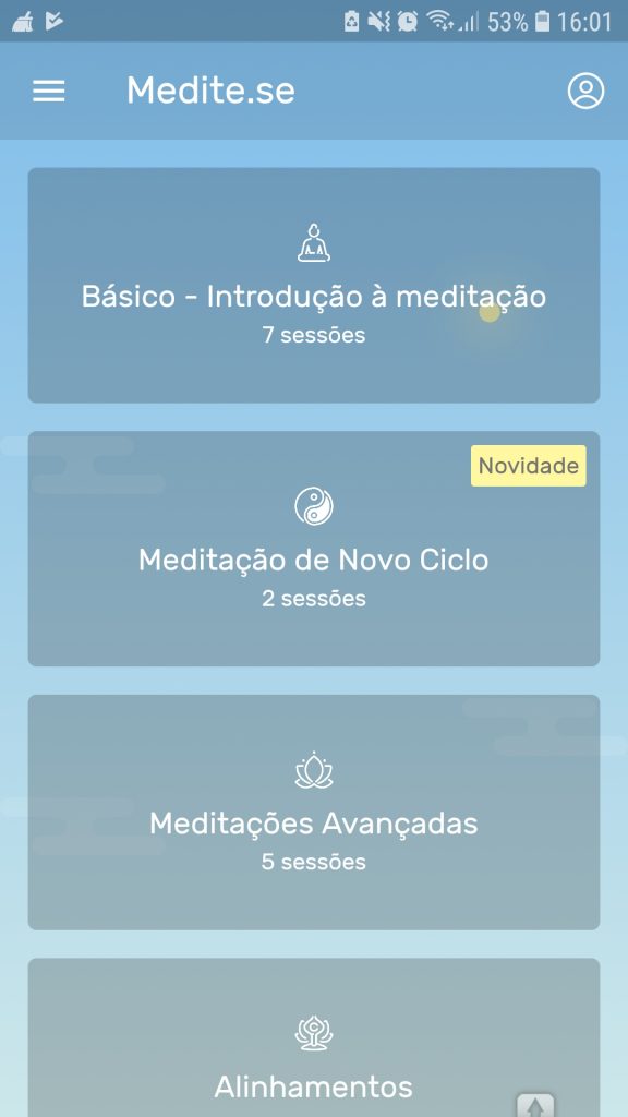 Screenshot 20190205 160117 Meditese 576x1024 - Apps pra fazer exercícios físicos e meditar de graça