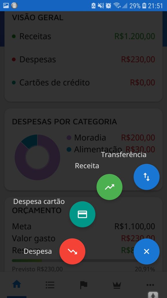 Screenshot 20181213 215138 Mobills Budget Planner 576x1024 - 5 apps que te ajudam a economizar e organizar seu dinheiro