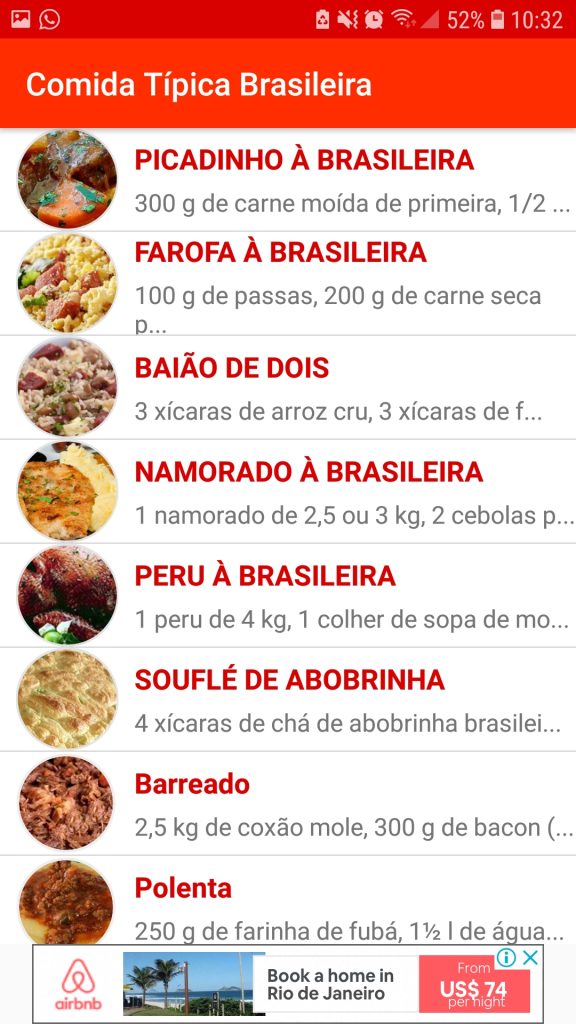 Screenshot 20190412 103204 Comida Tpica Brasileira 576x1024 - Os 7 melhores apps de culinária