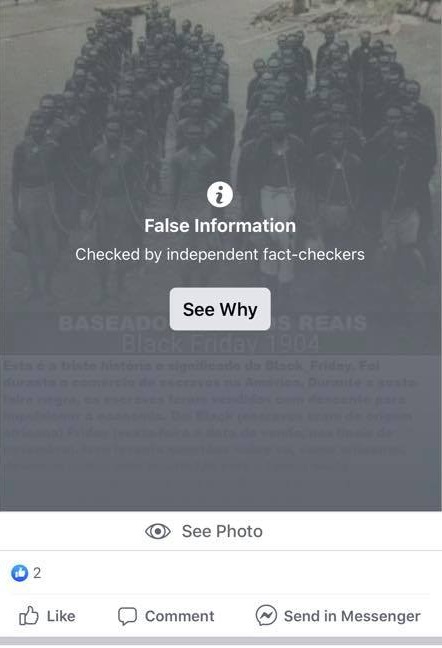 fake 1 - Facebook adota nova medida contra Fake News